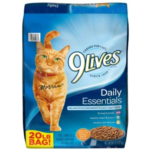 9Lives Daily Essentials Dry Cat Food, 20 lb. Bag